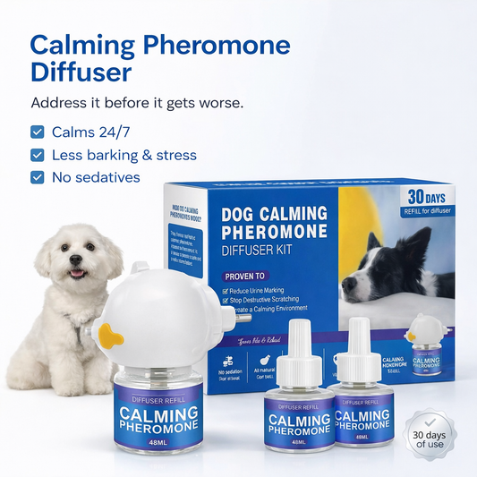 Calming diffuser for dogs, eliminates pee and anxiety