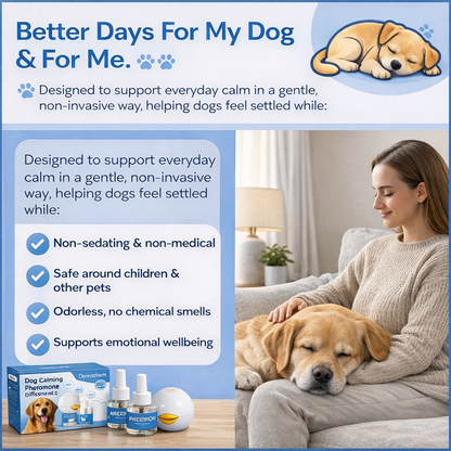 Calming diffuser for dogs, eliminates pee and anxiety